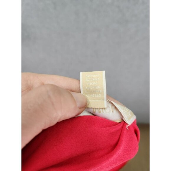 Michael Michael Kors Womens Pink Zip-Up Jacket Gold Accents Multiple Pockets Siz - Picture 10 of 10